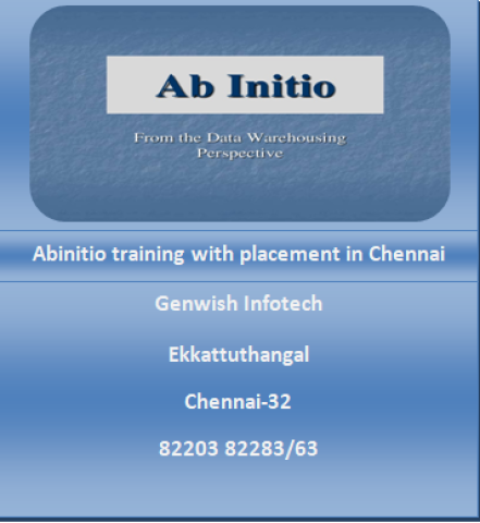 Ab Initio Training Program with Placement in Chennai