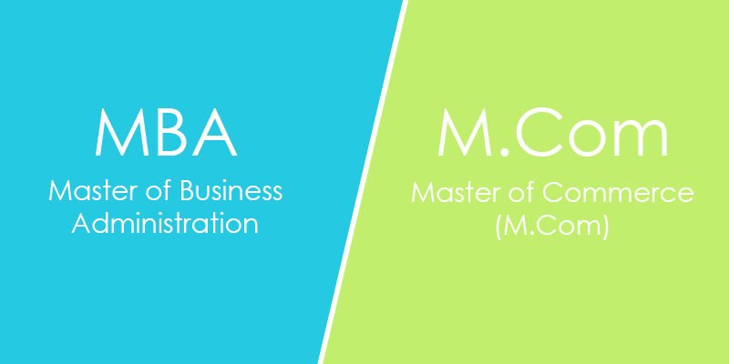 MBA Finance Vs M.Com - Which Course Is Best After B.Com?